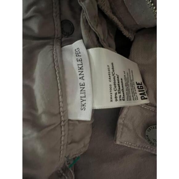 Women's Paige Skyline Ankle Peg Jeans - Size 25 - Picture 6 of 8